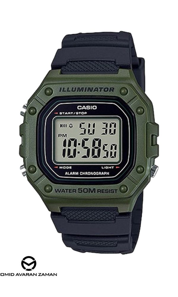 خرید ساعت کاسیو W-218H-3AVDF